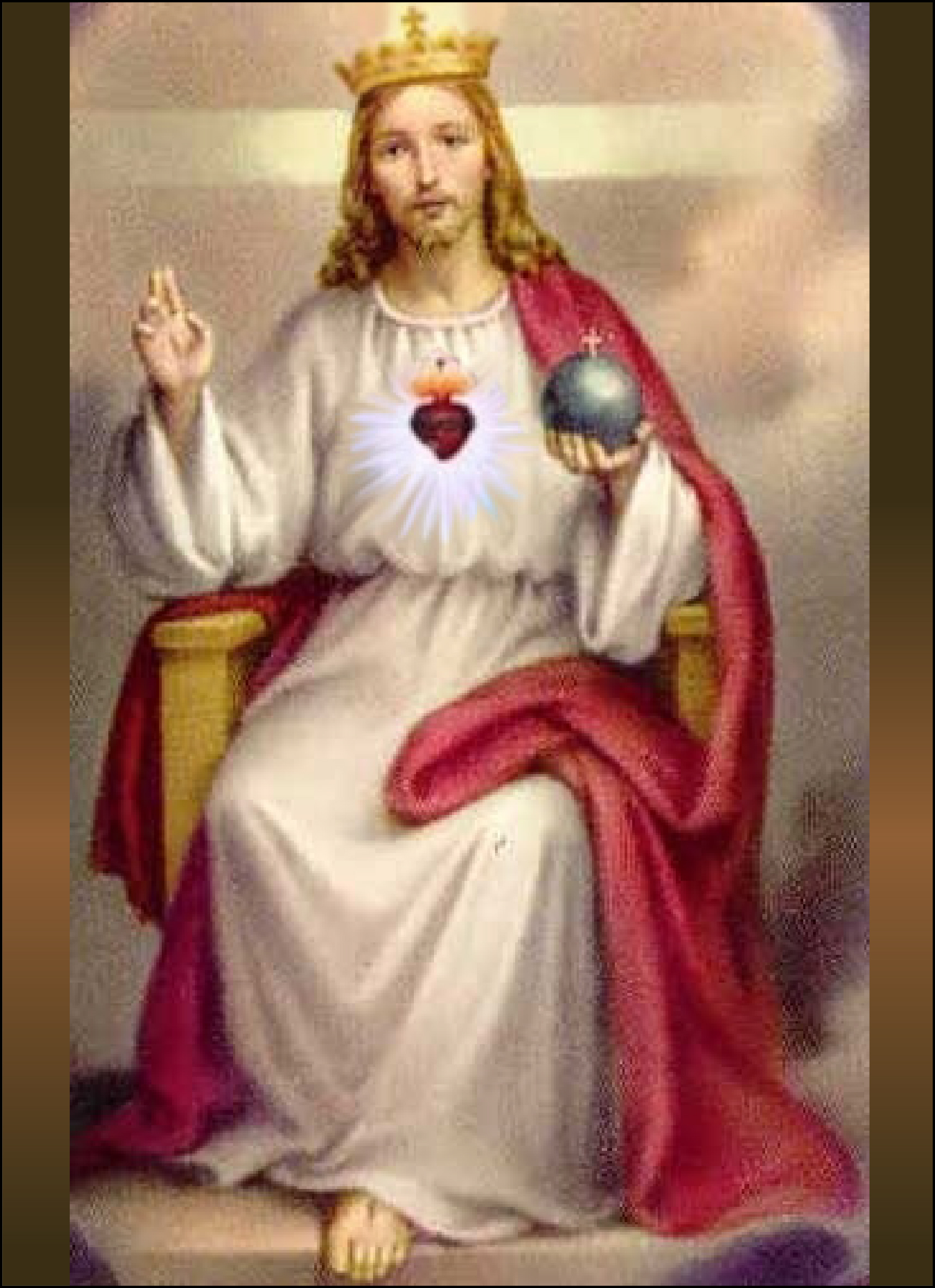 CALENDRIER CATHOLIQUE 2019 (Cantiques, Prières & Images) - Page 13 Le-christ-roi-56b42d4